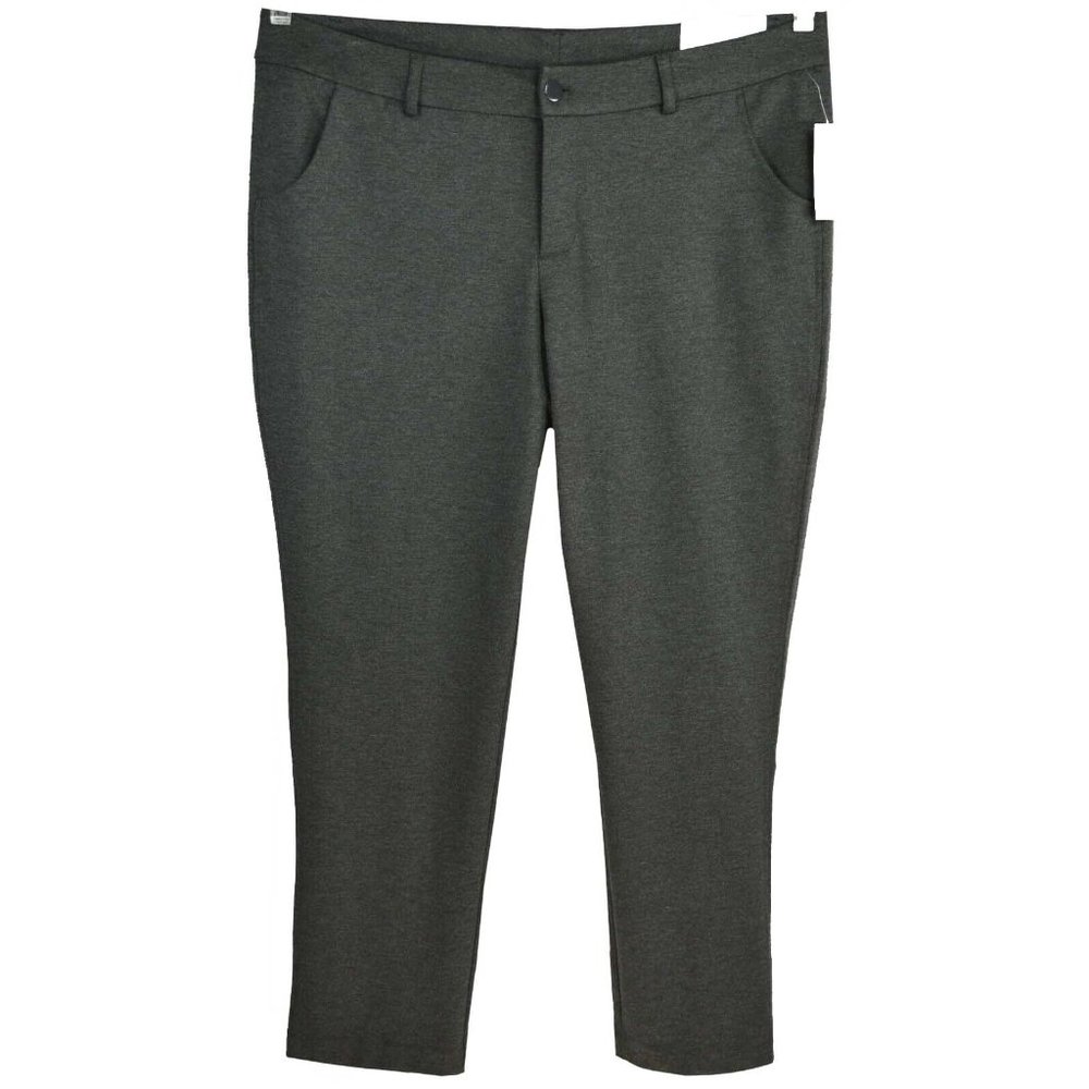 Christopher & Banks Pants Size 20W Tapered Shaped Fit Mid Rise Gray Pock…
